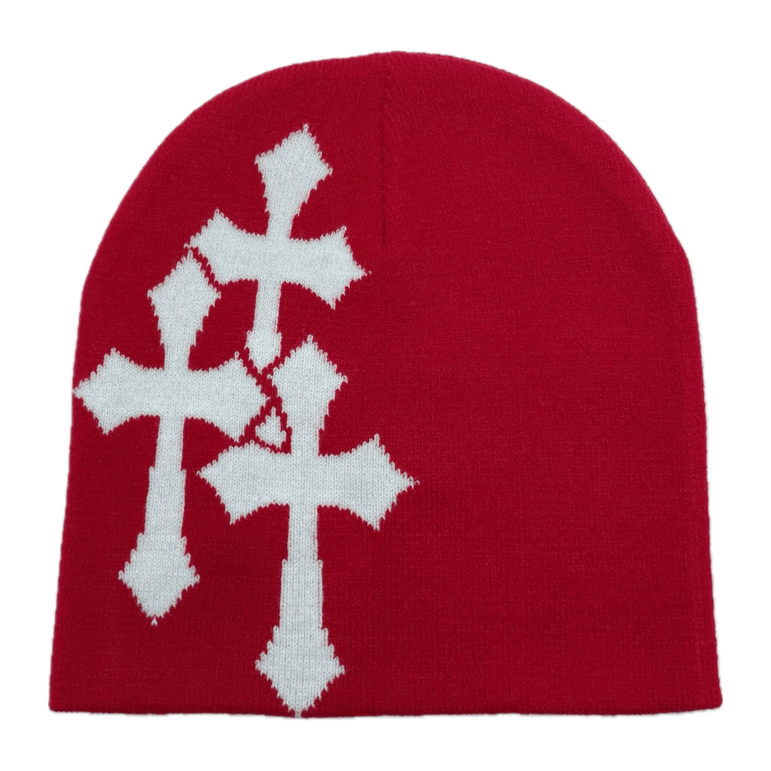 ThreeCross Beanie - Hustly 