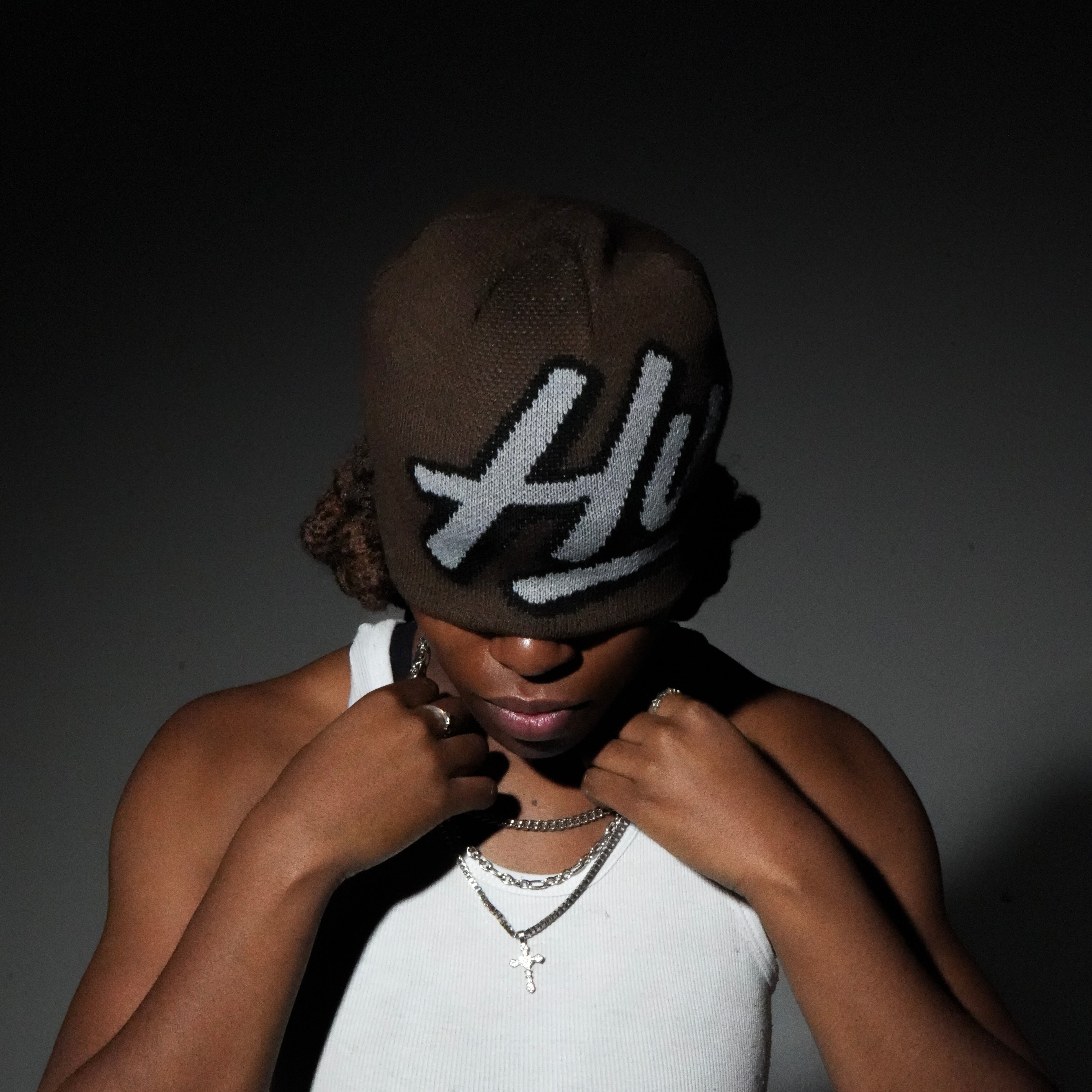 Signature Beanie - Brown